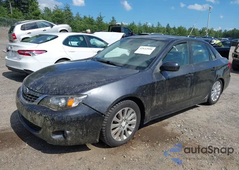 2008 Subaru Impreza 2.5I from USA, damaged, VIN JF1GE61658H523944